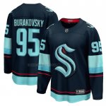 Camiseta Hockey Seattle Kraken Andre Burakovsky Primera Breakaway Azul