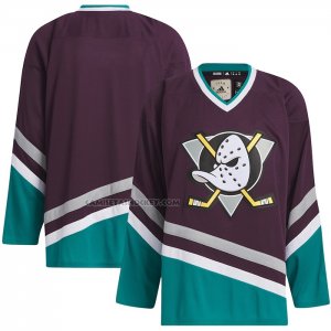 Camiseta Hockey Anaheim Ducks Classic Violeta