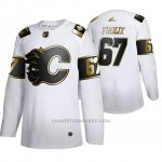 Camiseta Hockey Calgary Flames Michael Frolik Golden Edition Limited Blanco