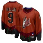Camiseta Hockey Arizona Coyotes Clayton Keller Special Edition Breakaway Naranja