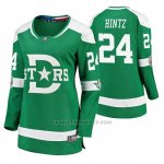 Camiseta Hockey Mujer Dallas Stars Roope Hintz Breakaway Jugador 2020 Winter Classic Verde