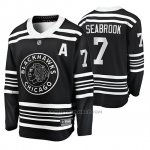 Camiseta Hockey Chicago Blackhawks Brent Seabrook Premier Alternato Negro