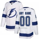 Camiseta Hockey Nino Tampa Bay Lightning Segunda Personalizada Blanco