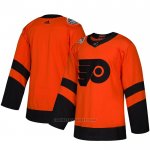 Camiseta Hockey Philadelphia Flyers Blank Orange 2019 Nhl Stadium Series Autentico