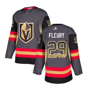 Camiseta Hockey Vegas Golden Knights Marc Andre Fleury Drift Fashion Gris