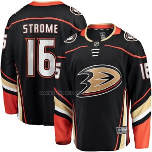 Camiseta Hockey Anaheim Ducks Ryan Strome Primera Breakaway Negro