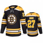 Camiseta Hockey Boston Bruins John Moore Primera Negro