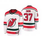 Camiseta Nino New Jersey Devils Pavel Zacha Alternato Breakaway Blanco