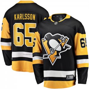 Camiseta Hockey Pittsburgh Penguins Erik Karlsson Primera Breakaway Negro
