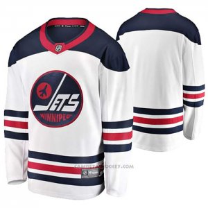 Camiseta Hockey Winnipeg Jets Heritage Personalizada Blanco