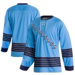 Camiseta Hockey Pittsburgh Penguins Classics Autentico Blank Blue