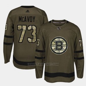 Camiseta Boston Bruins Charlie Mcavoy Camo Salute To Service