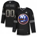 Camiseta Hockey New York Islanders Personalizada Black Shadow