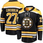 Camiseta Hockey Boston Bruins Hampus Lindholm Primera Breakaway Negro