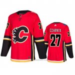 Camiseta Hockey Calgary Flames Austin Czarnik Primera Rojo