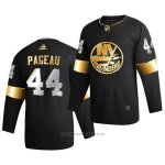 Camiseta Hockey New York Islanders Jean Gabriel Pageau Golden Edition Limited Autentico 2020-21 Negro