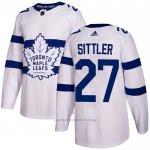 Camiseta Hockey Toronto Maple Leafs 27 Darryl Sittler Autentico 2018 Stadium Series Blanco