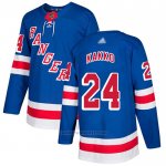 Camiseta Hockey New York Rangers 24 Kaapo Kakko Primera Autentico Azul