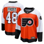 Camiseta Hockey Philadelphia Flyers Morgan Frost Primera Breakaway Naranja