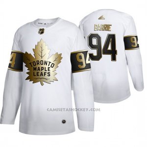 Camiseta Hockey Toronto Maple Leafs Tyson Barrie Golden Edition Limited Blanco
