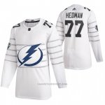 Camiseta Hockey Tampa Bay Lightning Victor Hedman Autentico 2020 All Star Blanco