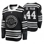 Camiseta Hockey Chicago Blackhawks Calvin De Haan Premier Alternato Negro