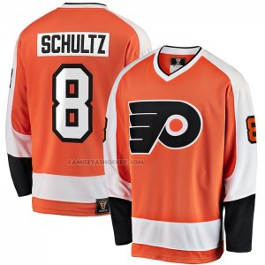 Camiseta Hockey Philadelphia Flyers Dave Schultz Premier Breakaway Retired Naranja