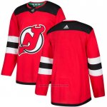 Camiseta Hockey New Jersey Devils Blank Primera Autentico Rojo