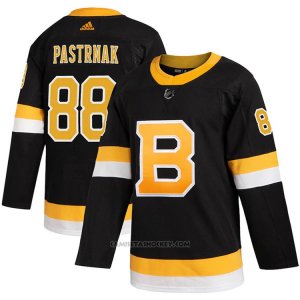 Camiseta Hockey Boston Bruins David David Pastrnak Alterno Autentico Negro
