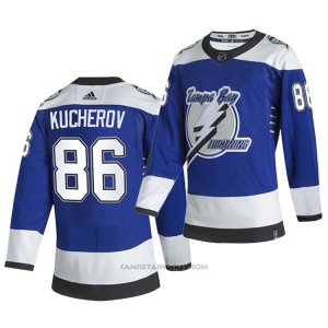 Camiseta Hockey Tampa Bay Lightning Kucherov Azul