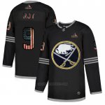 Camiseta Hockey Buffalo Sabres Roy 2020 USA Flag Negro