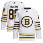 Camiseta Hockey Boston Bruins David Pastrnak Primegreen Autentico Pro Blanco