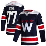 Camiseta Hockey Washington Capitals Tj Oshie Alterno Autentico 2020-21 Azul