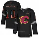 Camiseta Hockey Calgary Flames Versteeg 2020 USA Flag Negro