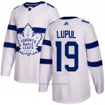 Camiseta Hockey Toronto Maple Leafs 19 Joffrey Lupul Autentico 2018 Stadium Series Blanco