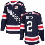 Camiseta Hockey New York Rangers 2 Brian Leetch 2018 Winter Classic Azul