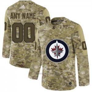 Camiseta Hockey Winnipeg Jets 2019 Personalizada Camuflaje