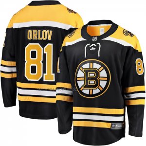 Camiseta Hockey Boston Bruins Dmitry Orlov Primera Breakaway Negro