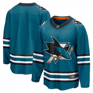 Camiseta Hockey San Jose Sharks Primera Breakaway Verde