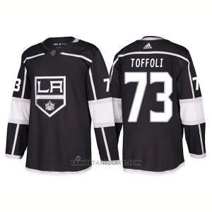 Camiseta Hockey Hombre Los Angeles Kings 73 Tyler Toffoli Home 2018 Negro