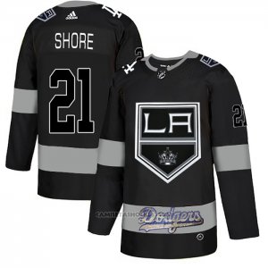 Camiseta Hockey Los Angeles Kings City Joint Name Stitched Shoer Negro