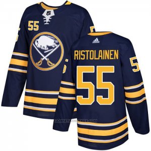 Camiseta Hockey Buffalo Sabres 55 Rasmus Ristolainen Autentico Azul
