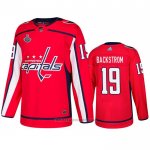 Camiseta Hockey Washington Capitals Nicklas Backstrom Primera Autentico Rojo