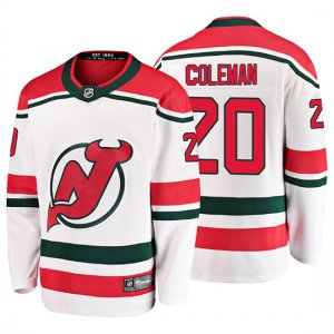 Camiseta New Jersey Devils Blake Coleman Alternato Breakaway Blanco