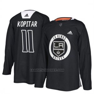 Camiseta Los Angeles Kings Anze Kopitar New Season Practice Negro