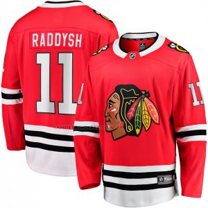 Camiseta Hockey Chicago Blackhawks Taylor Raddysh Primera Breakaway Rojo