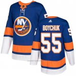 Camiseta Hockey New York Islanders Johnny Boychuk Primera Autentico Azul