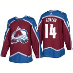 Camiseta Hockey Hombre Colorado Avalanche 14 Blake Comeau Home Premier 2017-2018 Rojo