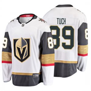 Camiseta Vegas Golden Knights Alex Tuch 2019 Away Fanatics Breakaway Blanco