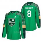 Camiseta Los Angeles Kings Drew Doughty 2018 St. Patrick's Day Verde